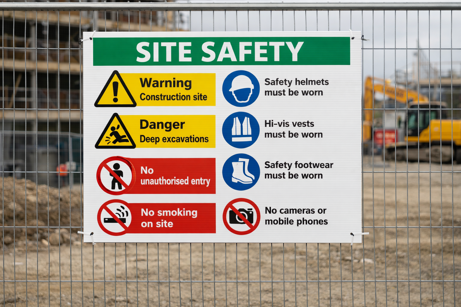 Site Safety Signage – Correx